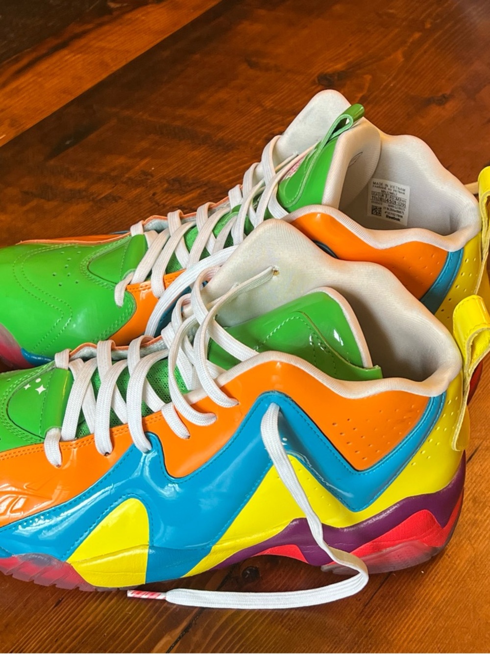 Reebok Kamikaze II Candy Land 11.5 Men’s - Picture 4 of 9